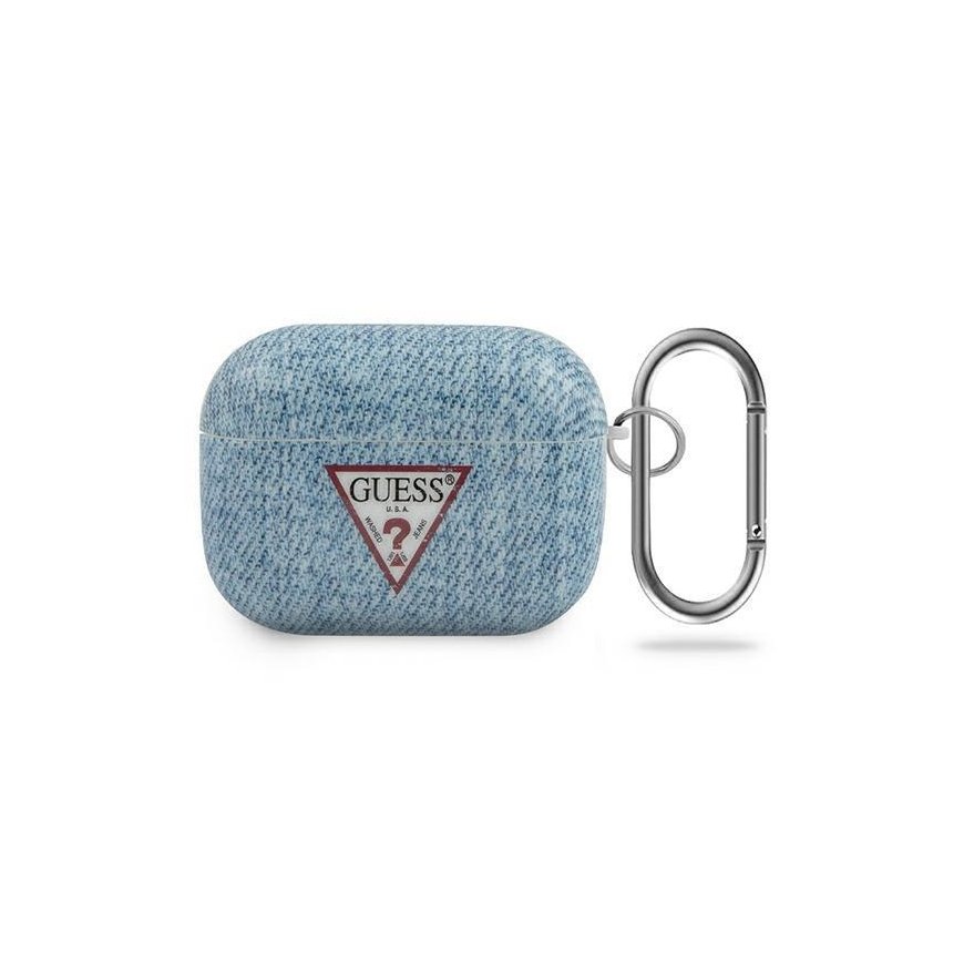 Guess Protective case GUACAPTPUJULLB Jeans Collection for AirPods Pro blue – 2