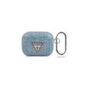 Guess Protective case GUACAPTPUJULLB Jeans Collection for AirPods Pro blue