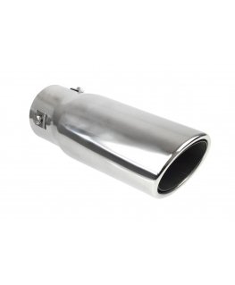 Exhaust muffler tip stainless steel amio mt 021 chrome