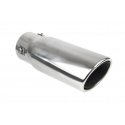 Exhaust muffler tip stainless steel amio mt 021 chrome