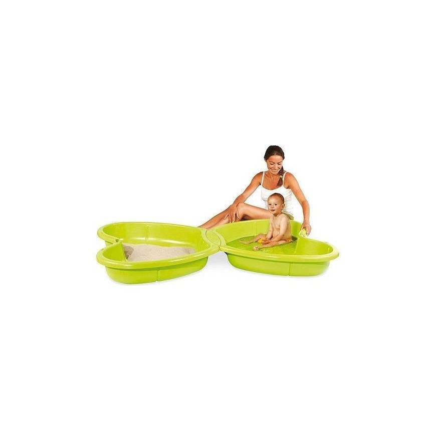 Coverable Smoby sandbox Butterfly, green – 4