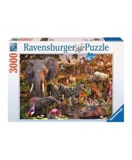 Ravensburger Puzzle 3000 pcs. - African animals