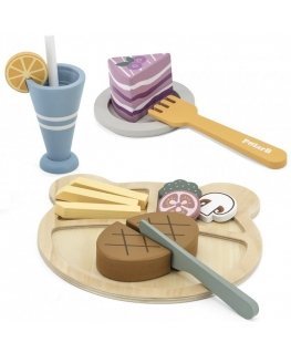 Viga Toys VIGA PolarB Medinis Krojaus olimpinis rinkinys