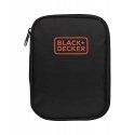 Black & Decker Juodas & Decker atsuktuvas su reketu ir antgalių rinkiniu, 56 vienetai (A7104) Black & Decker Juodas & Decker atsuktuvas su reketu ir antgalių rinkiniu, 56 vienetai (A7104)