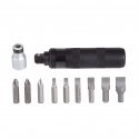 Proline Pro-Line Impact screwdriver with 9 bits (10016) Proline Pro-Line Impact screwdriver with 9 bits (10016)