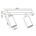 div class"int_ce_html"Maclean wall and ceiling light, spot, movable, aluminum, 2xGU10, 55x100 mm, bl div class"int_ce_html"Maclean wall and ceiling light, spot, movable, aluminum, 2xGU10, 55x100 mm, bl