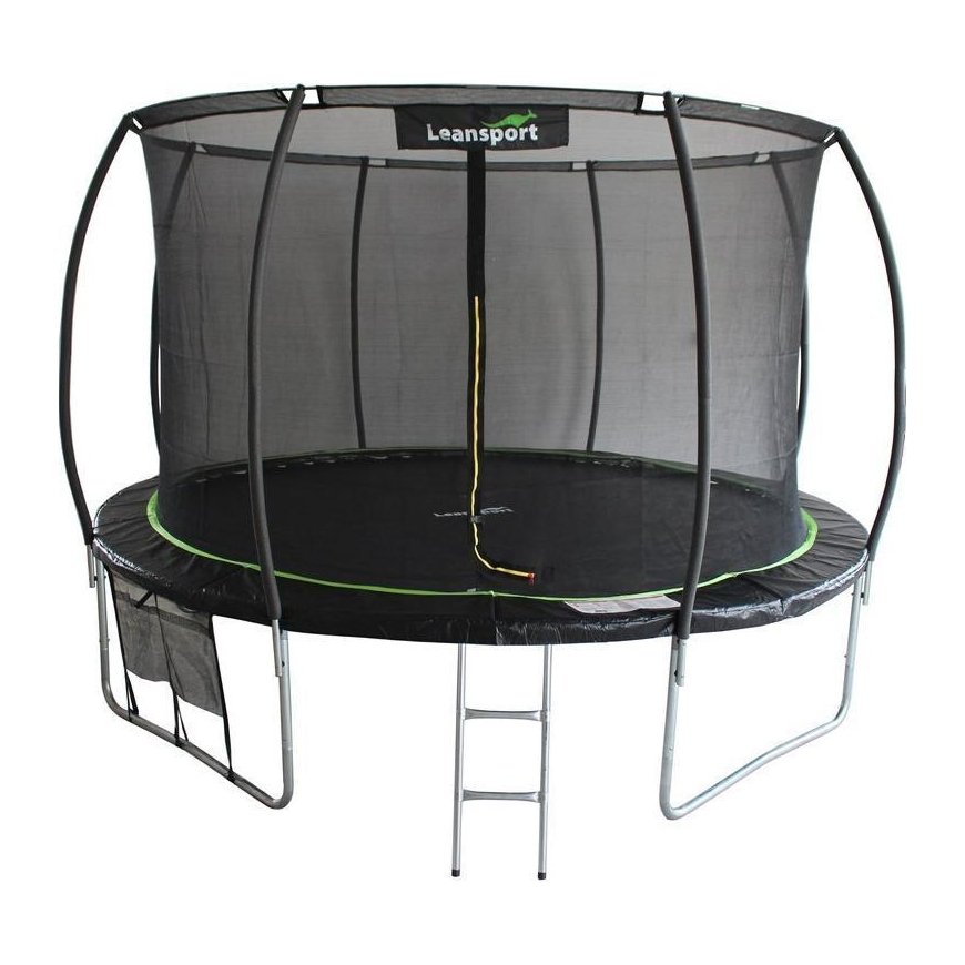 Trampoline Lean Sport 426 cm, black green – 4