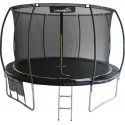Trampoline Lean Sport 426 cm, black green Trampoline Lean Sport 426 cm, black green