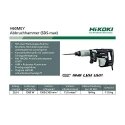 Atskėlimo plaktukas HiKOKI H60MEY