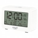 Adler Alarm Clock AD 1196w White, Alarm Adler Alarm Clock AD 1196w White, Alarm