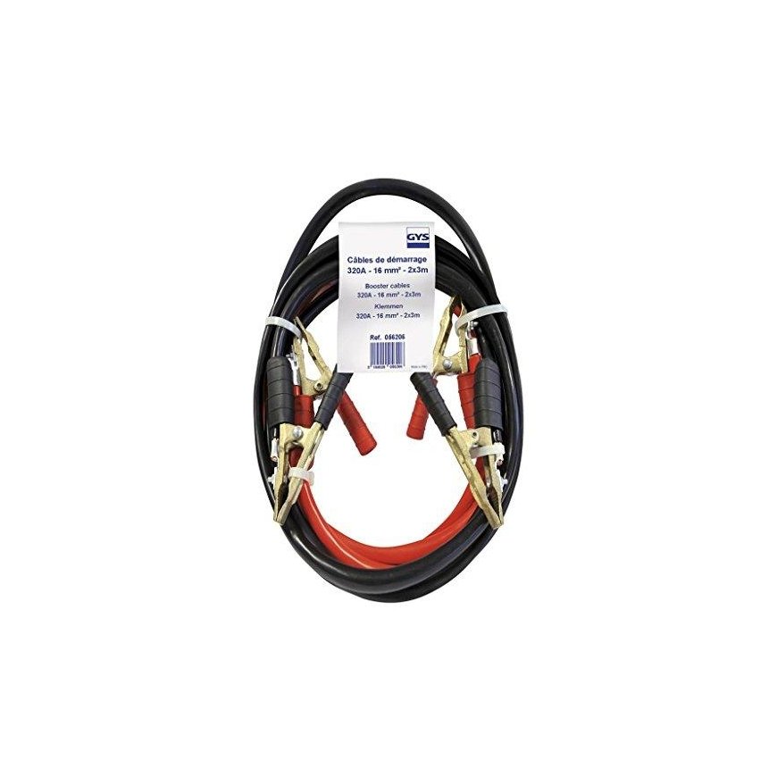 Starter wires 320A 2x3M. 16mm2 GYS – 3