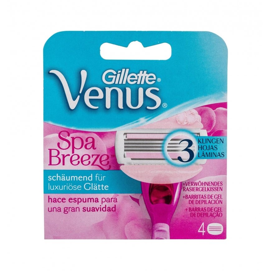 Gillette Venus ComfortGlide Replacement blade Moterims 4 pc