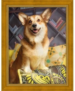 Beldizart Happy Corgi 30x40 cm AZ-1690