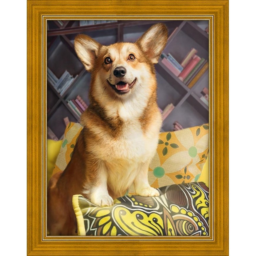Beldizart Happy Corgi 30x40 cm AZ-1690