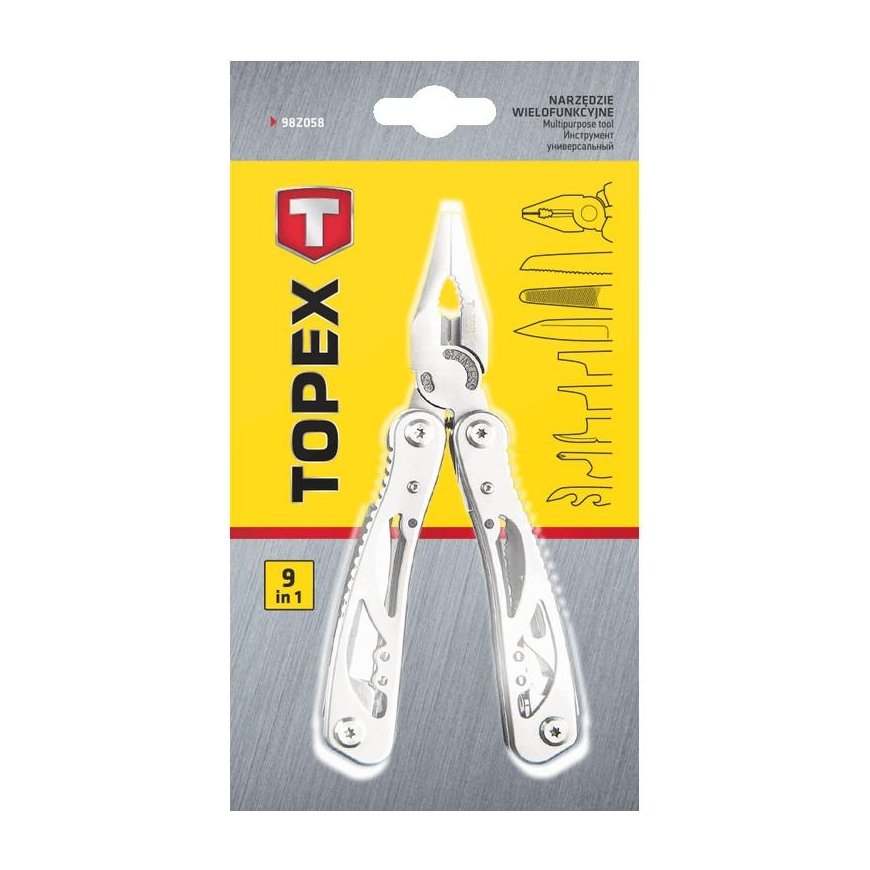 Topex Multi-tool 9 elements - 98Z058 – 3