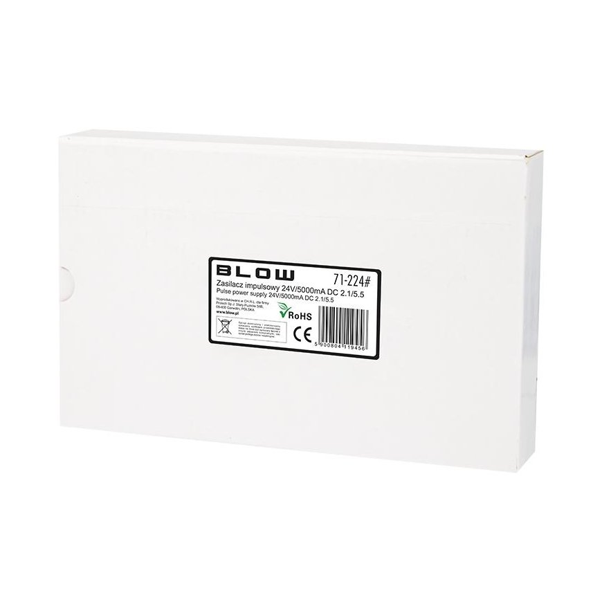 Blow Pulse power supply 24V 5A 2.1x5.5 – 2