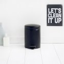Brabantia Pedal Bin newIcon Ümmargune Must