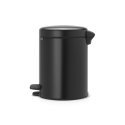 Brabantia Pedal Bin newIcon Round Black