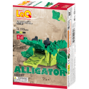 Japoniškas edukacinis konstruktorius LaQ "AW Aligator" (175 detalės, 4 schemos, 3 spalvos)
