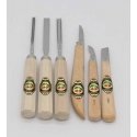 Set of 6 wood chisels KIRSCHEN 3406 SB Set of 6 wood chisels KIRSCHEN 3406 SB