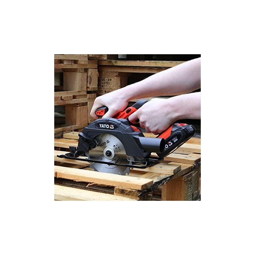 YATO circular saw 165mm 18V 1x2.0Ah – 6