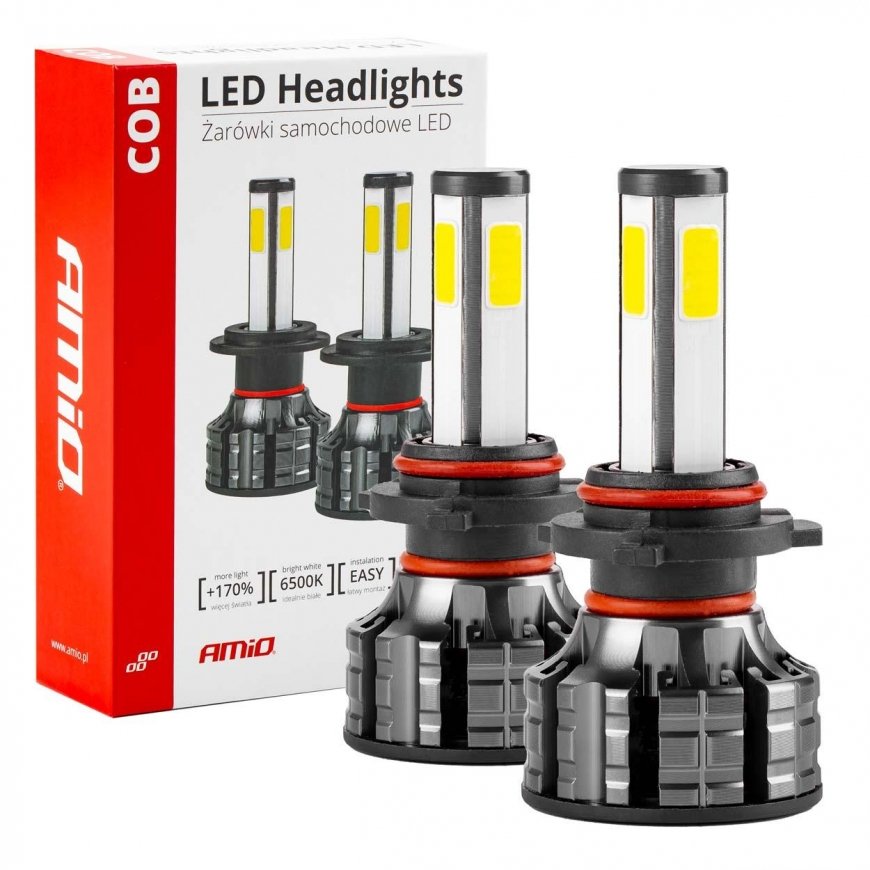 Car lamps "led cob 4 side amio hb4" – 2