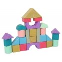 Lean Sport Lean Cars Wooden bricks Pastel colors 28 pcs. Castle Lean Sport Lean Cars Wooden bricks Pastel colors 28 pcs. Castle