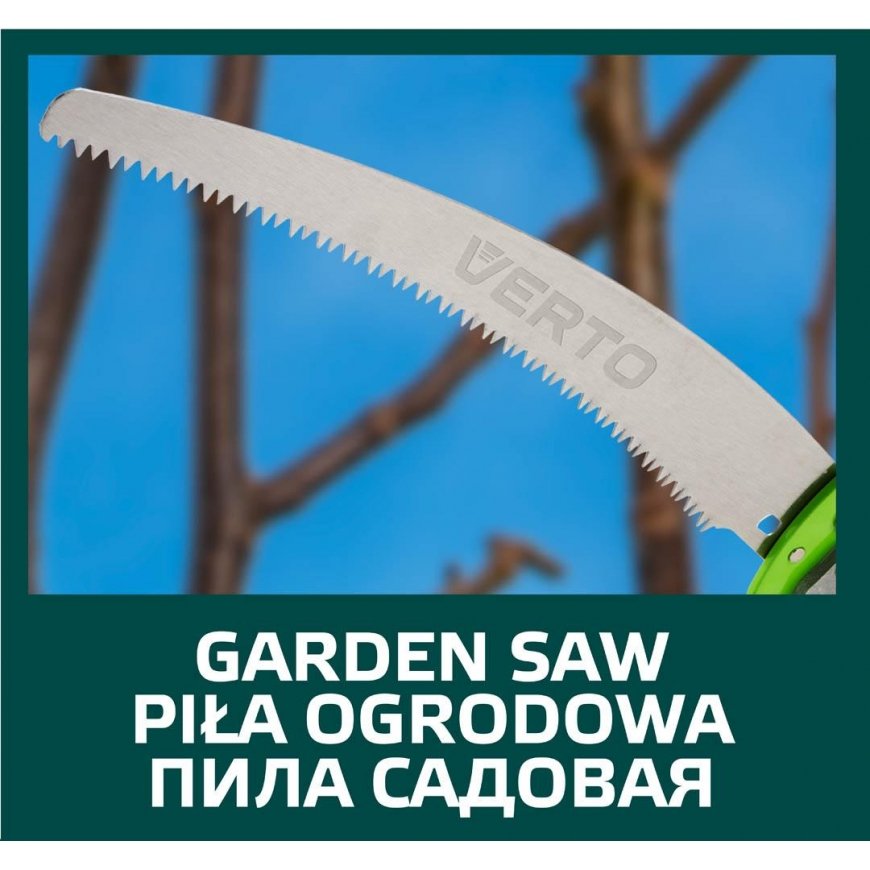Verto 15G260 dzīvžogu šķēres Lakta Zaļš – 5