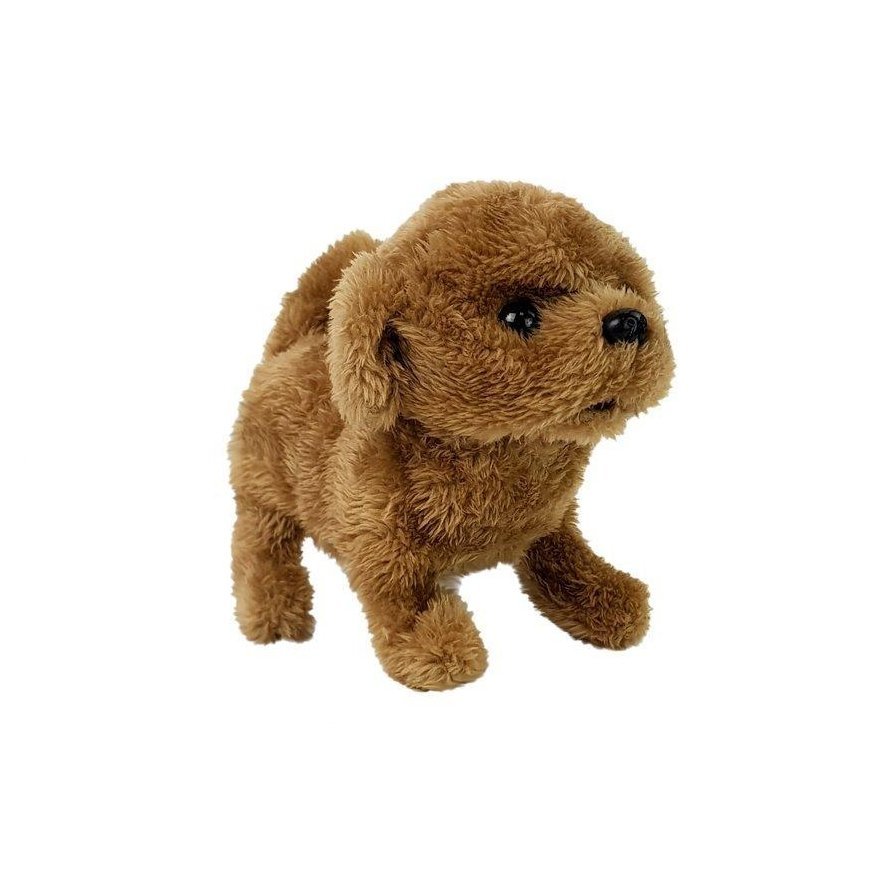 Lean Cars Interactive Puppy Battery operated Brown Walks move with the sound of the tail – 2