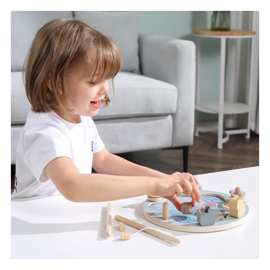 Viga Toys Viga PolarB Medinė žuvies medžioklė – 7