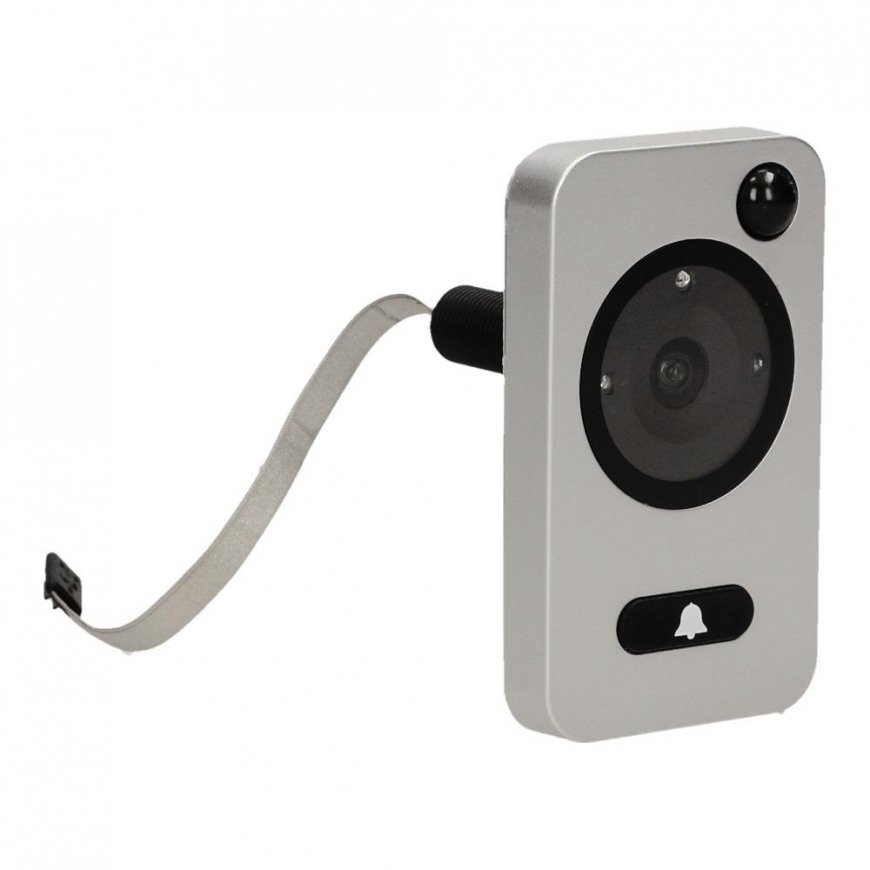 Orno Electronic 4.7" Door Viewer with Micro SD Card Recording, Motion Sensor and Menu in 9 Languages – 9