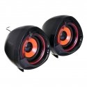 Esperanza EP141 USB 2.0 speaker system 5 W channels Black / Orange Esperanza EP141 USB 2.0 speaker system 5 W channels Black / Orange