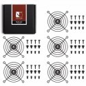Noctua NA-FG1-8 Sx5 Lüftergitter 80 mm - black Noctua NA-FG1-8 Sx5 Lüftergitter 80 mm - black