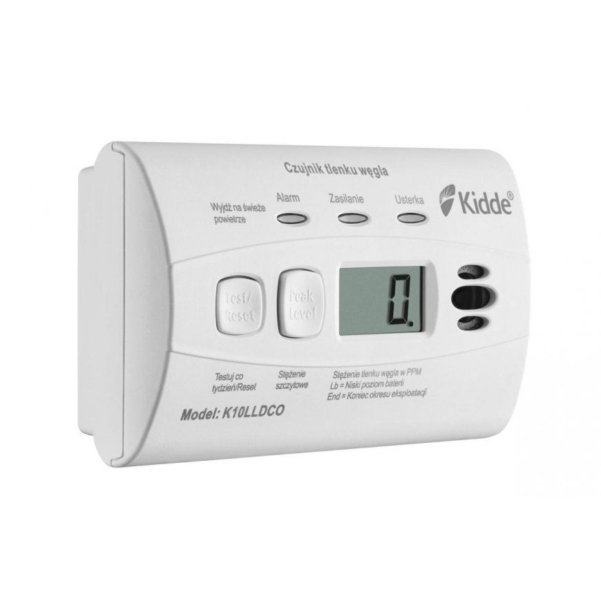 Kidde anglies monoksido detektorius su ekranu KIDDE K10LLDCO – 3