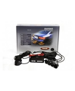 Amio Set of sensors parkowania cofania buzzer 4 sensory black