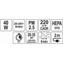 Toya LUND AIR CLEANER 40W 220M3 / H HEPA 4 STEP CLEANING Toya LUND AIR CLEANER 40W 220M3 / H HEPA 4 STEP CLEANING