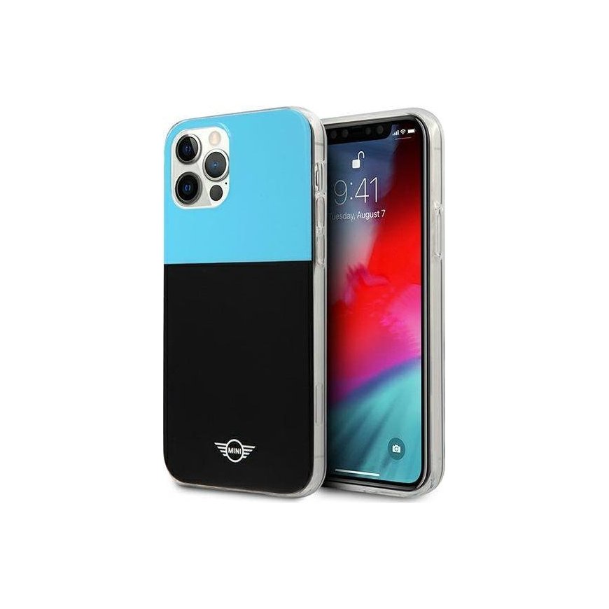 Mini Morris Mini Mini MIHCP12MPCUCBLB iPhone 12/12 Pro 6.1" Blue/Blue Hard Case Color Block