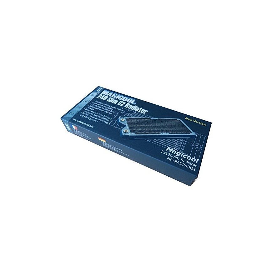 Magicool Magcool G2 Slim Copper cooler 27 mm 16 FPI - 240 mm (MC-RAD240G2) – 2