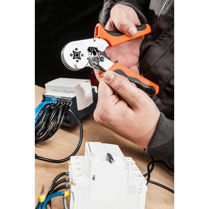 NEO Crimping tool for rear sleeves, sleeve diameter: 0.25 - 6 mm2 – 3