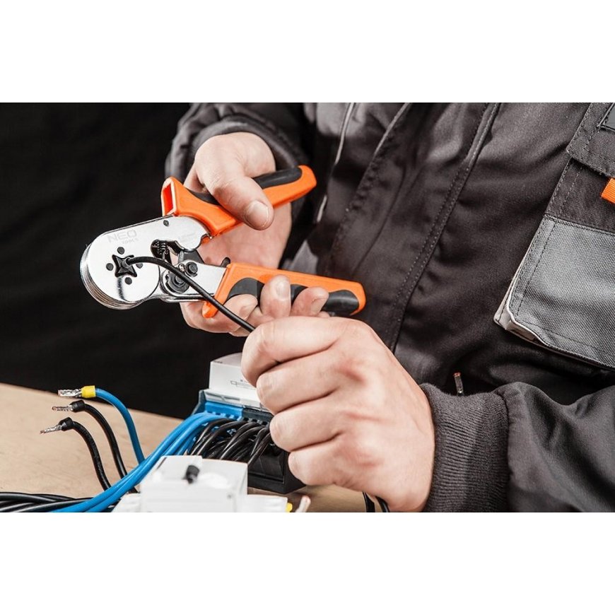 NEO Crimping tool for rear sleeves, sleeve diameter: 0.25 - 6 mm2 – 4