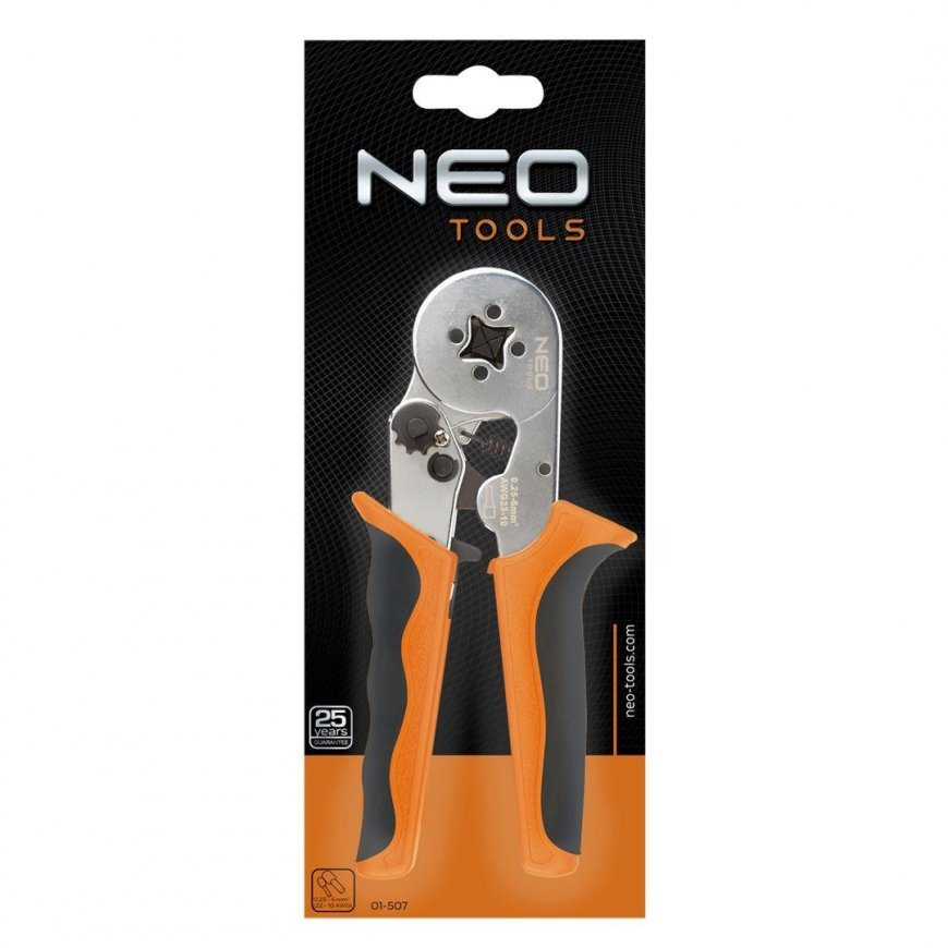 NEO Crimping tool for rear sleeves, sleeve diameter: 0.25 - 6 mm2 – 5