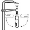 Spaustuvai su užlenkiama rankena BESSEY GZ40-12KG