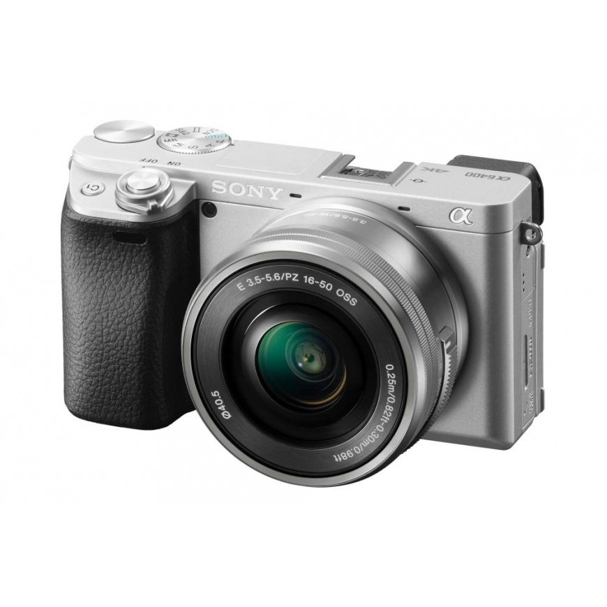Sony A6400 + 16-50mm OSS (Sidabrinis) | (ILCE-6400L/S) | (α6400) | (Alpha 6400) – 5