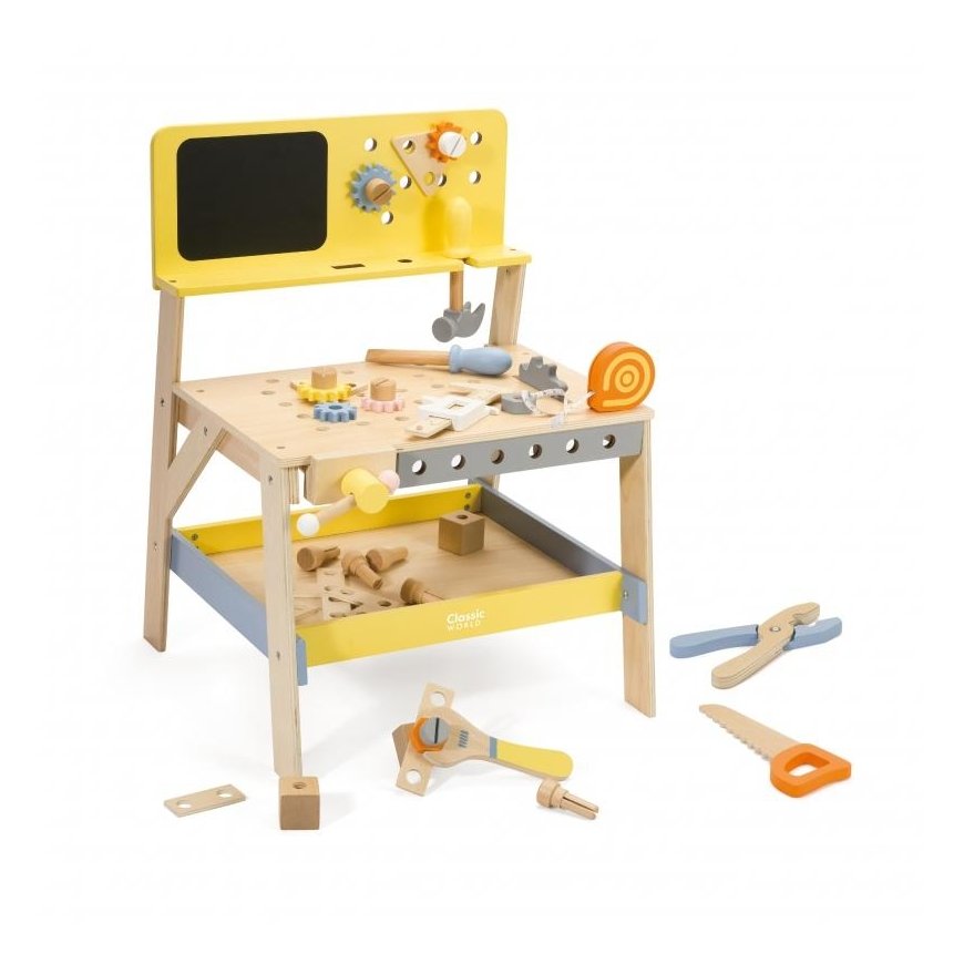 CLASSIC WORLD Wooden instrument with 27 el credit table. – 6