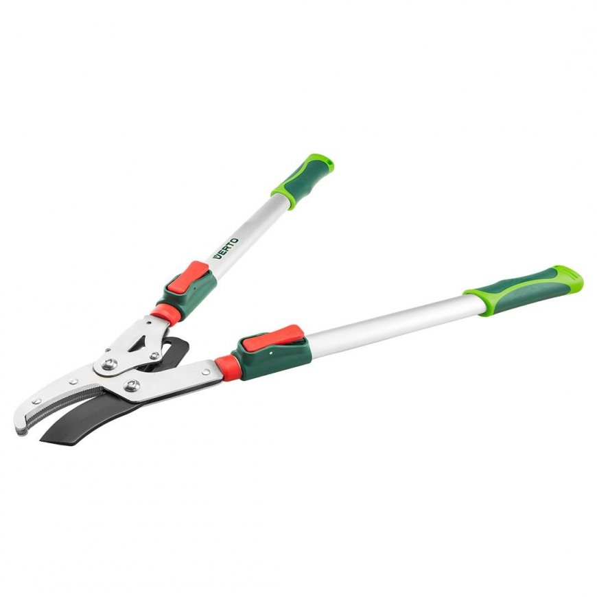 Verto Telescopic anvil shears 670 mm, cutting diameter 45 mm, aluminum handles – 3