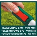Verto Teleskopiniai priekalo žirklės 670 mm, pjovimo skersmuo 45 mm, aliuminio rankenos