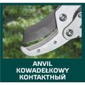 Verto Telescopic anvil shears 670 mm, cutting diameter 45 mm, aluminum handles