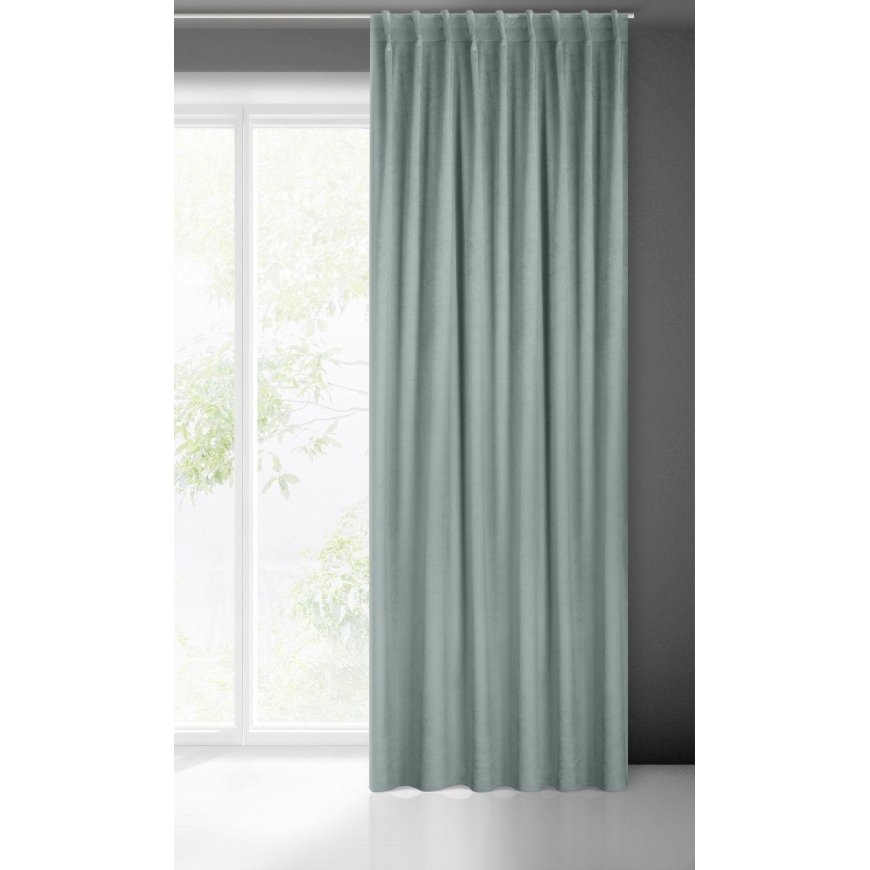 Night curtain Eurofirany MADLEN 140X300 cm, flex tape, color: gray – 3