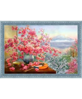 Beldizart Sakura bouquet 60x40 cm AZ-1823