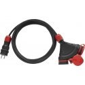 AW-Tools AWTOOLS pratęsimo laidas EXTREME 20m 3x1,5mm 3 IŠVESTYS IP54 16A / 4000W AW-Tools AWTOOLS pratęsimo laidas EXTREME 20m 3x1,5mm 3 IŠVESTYS IP54 16A / 4000W
